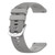 For Honor Watch GS 3 22mm Solid Color Soft Silicone Watch Band(Grey)