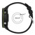For Xiaomi MI Watch Color 22mm Solid Color Soft Silicone Watch Band(Dark Grey)