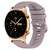 For Honor Watch GS 3 22mm Solid Color Soft Silicone Watch Band(Roland Purple)