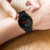 For Amazfit GTR 3 Pro 22mm Solid Color Soft Silicone Watch Band(Wine Red)