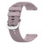 For Garmin Forerunner 158 20mm Solid Color Soft Silicone Watch Band(Roland Purple)