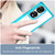 For Honor 70 Pro+ 5G Colorful Series Acrylic + TPU Phone Case(Transparent Blue)