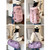 375 Large-capacity Waterproof and Wear-resistant Crossbody Travel Backpack(Cherry Pink)