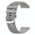For Xiaomi MI Watch Color 22mm Solid Color Soft Silicone Watch Band(Grey)