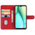 For Itel P38 Pro Leather Phone Case(Red)