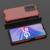 For OPPO A97 5G Shockproof Honeycomb PC + TPU Phone Case(Red)