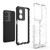 For OPPO A97 5G Shockproof Honeycomb PC + TPU Phone Case(Red)