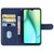 For Itel P38 Pro Leather Phone Case(Blue)