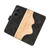 For Asus Zenfone 9 Stitching Horizontal Flip Leather Phone Case(Black)