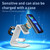 B17 3 in 1 Magnetic Wireless Vertical Charger (Black)