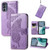 For Motorola Moto G62 Butterfly Love Flower Embossed Flip Leather Phone Case(Light Purple) For Motorola Moto G62 Butterfly Love Flower Embossed Flip Leather Phone Case(Light Purple)