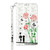 For iPhone 13 3D Painted Leather Phone Case(Couple Rose)