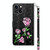 For iPhone 13 3D Painted Leather Phone Case(Rose)