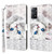 For Xiaomi Redmi Note 11 5G / 4G Global 3D Painted Leather Phone Case(Reflection White Cat)