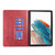 For Samsung Galaxy Tab A8 10.5 2021 SM-X200/X205 Prismatic Leather Tablet Case(Red)