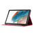 For Samsung Galaxy Tab A8 10.5 2021 SM-X200/X205 Prismatic Leather Tablet Case(Red)