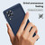 For Samsung Galaxy M53 Brushed Texture Carbon Fiber TPU Phone Case(Blue)
