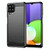 For Samsung Galaxy A22 Brushed Texture Carbon Fiber TPU Phone Case(Black)
