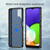For Samsung Galaxy A22 Brushed Texture Carbon Fiber TPU Phone Case(Black)