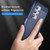 For Samsung Galaxy M23 Brushed Texture Carbon Fiber TPU Phone Case(Blue)