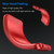 For Samsung Galaxy M33 Brushed Texture Carbon Fiber TPU Phone Case(Red)