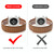 Magnetic Two-color Loop Slim Leather Watch Band For Apple Watch Series 9&8&7 41mm / SE 3&SE 2&6&SE&5&4 40mm / 3&2&1 38mm(Black)
