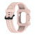 Integrated Silicone Watch Band For Apple Watch Series 9&8&7 41mm / SE 3&SE 2&6&SE&5&4 40mm / 3&2&1 38mm(Pink)