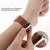 Black Square Buckle Silicone Watch Band For Apple Watch Series 9&8&7 41mm / SE 3&SE 2&6&SE&5&4 40mm / 3&2&1 38mm(Orange)