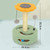 Cat Climbing Rack Small Turntable Cat Scratching Board Toy(Pink)