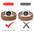 Magnetic Two-color Loop Slim Leather Watch Band For Apple Watch Series 9&8&7 41mm / SE 3&SE 2&6&SE&5&4 40mm / 3&2&1 38mm(Khaki)