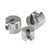 2 PCS M8x3 316 Stainless Steel Garden Wire Rope Fixed Clip