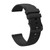 For Samsung Galaxy Watch Active 40mm 20mm Solid Color Soft Silicone Watch Band(Black)