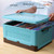 Foldable Book Box Plastic Storage Box, Color: M Sunset Orange