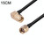 SMA Male Elbow to PR-SMA Male RG174 RF Coaxial Adapter Cable, Length: 15cm SMA Male Elbow to PR-SMA Male RG174 RF Coaxial Adapter Cable, Length: 15cm