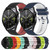 For Huawei Watch GT3 46mm 22mm Checkered Two-Color Silicone Watch Band(Black+Red)