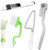 5PCS / Set Groove Cleaning Brush Multi-tool Household Door and Window Brush(White)