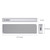 ORICO M212C3-G2-SV 10Gbps M.2 NVMe SSD Enclosure(Silver)