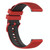For Huawei Watch 3 Pro 22mm Checkered Two-Color Silicone Watch Band(Red+Black)