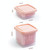 3 PCS Can Be Separated and Drained Fresh Keeping Box, Color: White Small