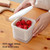 3 PCS Can Be Separated and Drained Fresh Keeping Box, Color: White Small