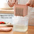 3 PCS Can Be Separated and Drained Fresh Keeping Box, Color: White Small