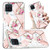 For Samsung Galaxy A12 Electroplated Marble Pattern TPU Phone Case(Rose Pink White) For Samsung Galaxy A12 Electroplated Marble Pattern TPU Phone Case(Rose Pink White)