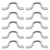 10 PCS 316 Stainless Steel Yacht Bow Handle, Size:5mm