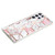 For Samsung Galaxy S22 Ultra 5G Electroplated Marble Pattern TPU Phone Case(White Gravel Pink)