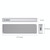 ORICO M211C3-SV M.2 NGFF SSD enclosure(Silver)
