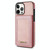 For iPhone 13 Pro Max N.BEKUS Vertical Flip Card Slot RFID Phone Case (Rose Gold)