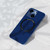 For iPhone 14 Plus Leather Electroplated Magsafe Case (Navy Blue) For iPhone 14 Plus Leather Electroplated Magsafe Case (Navy Blue)