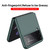 For Samsung Galaxy Z Flip4 GKK Ultra-thin Full Coverage Phone Case(Blue)