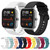 For Amazfit GTS 20mm Solid Color Soft Silicone Watch Band(Yellow)