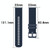 For Xiaomi Haylou RS4 LS12 22mm Checkered Two-Color Silicone Watch Band(Teal+Blue)